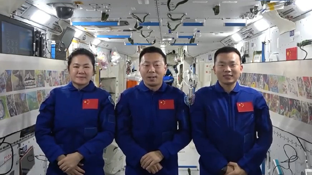 宇宙级祝福！神十九乘组从太空发回拜年视频